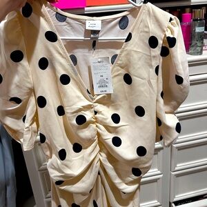 A day new polka dots dress